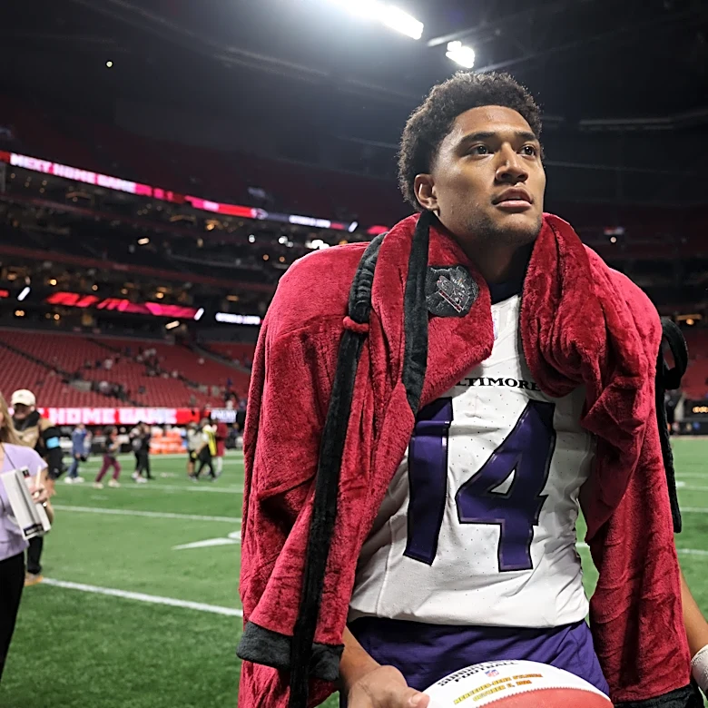 Kyle Hamilton had the coldest 1-liner after game-sealing INT vs. Falcons
