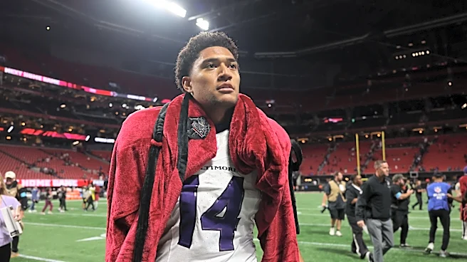 Kyle Hamilton had the coldest 1-liner after game-sealing INT vs. Falcons
