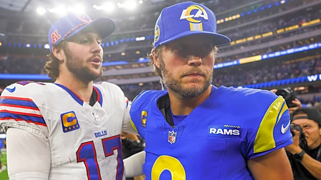 Mic'd-up footage showed the joke Matthew Stafford had for Josh Allen before overtime