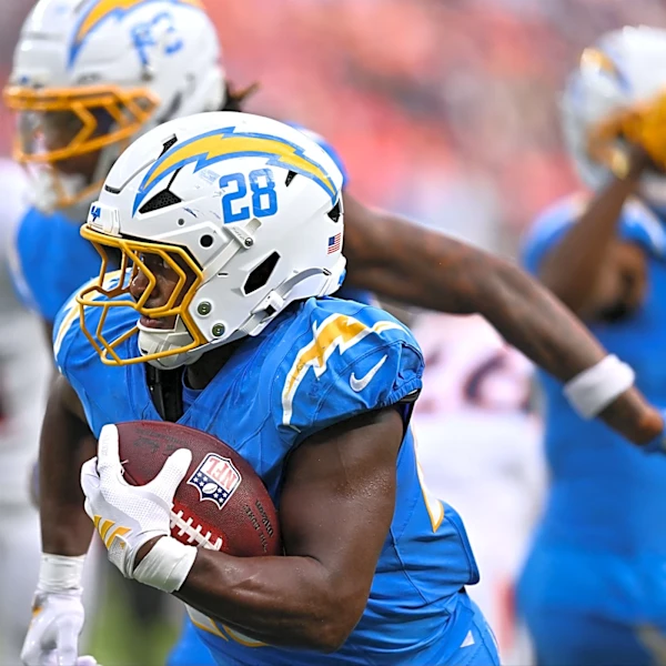 Is Kimani Vidal taking over Chargers RBs as fantasy football waiver wire looms?