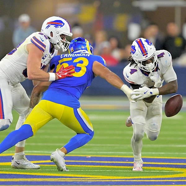 Bills coach Joe Brady issued James Cook a public warning about the fumble issues