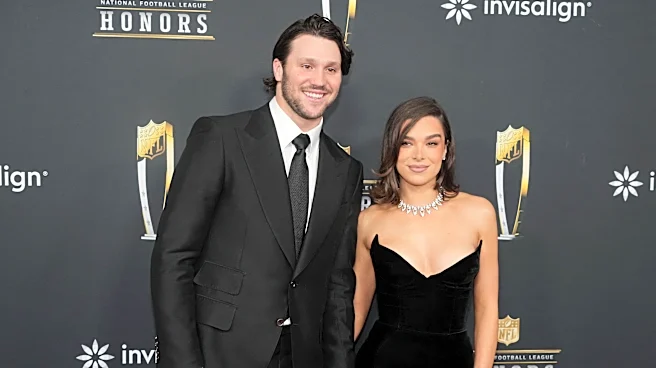 Josh Allen sweetly looks for Hailee Steinfeld in postgame footage