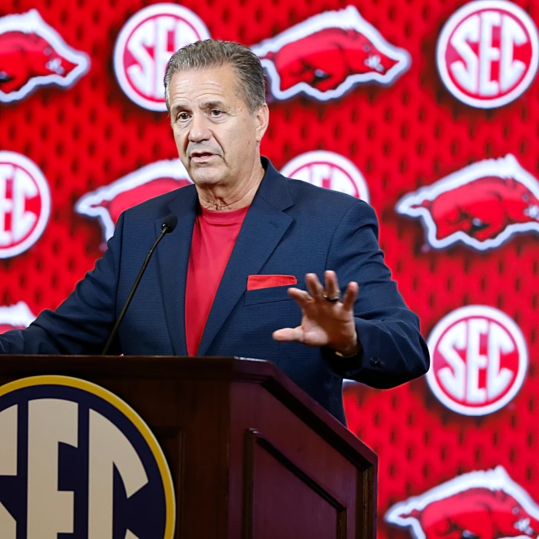 John Calipari couldn't help but troll himself for Arkansas' brutal schedule