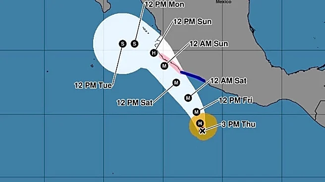 Hurricane Trudy to 'rapidly intensify' on course for western Mexico