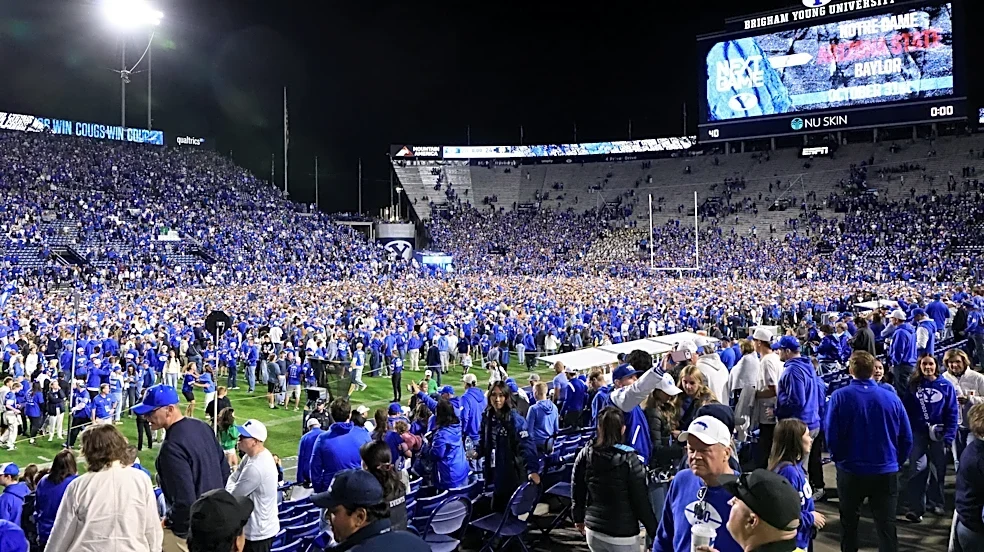 Was 1 second left on Notre Dame-BYU clock after controversial final play?