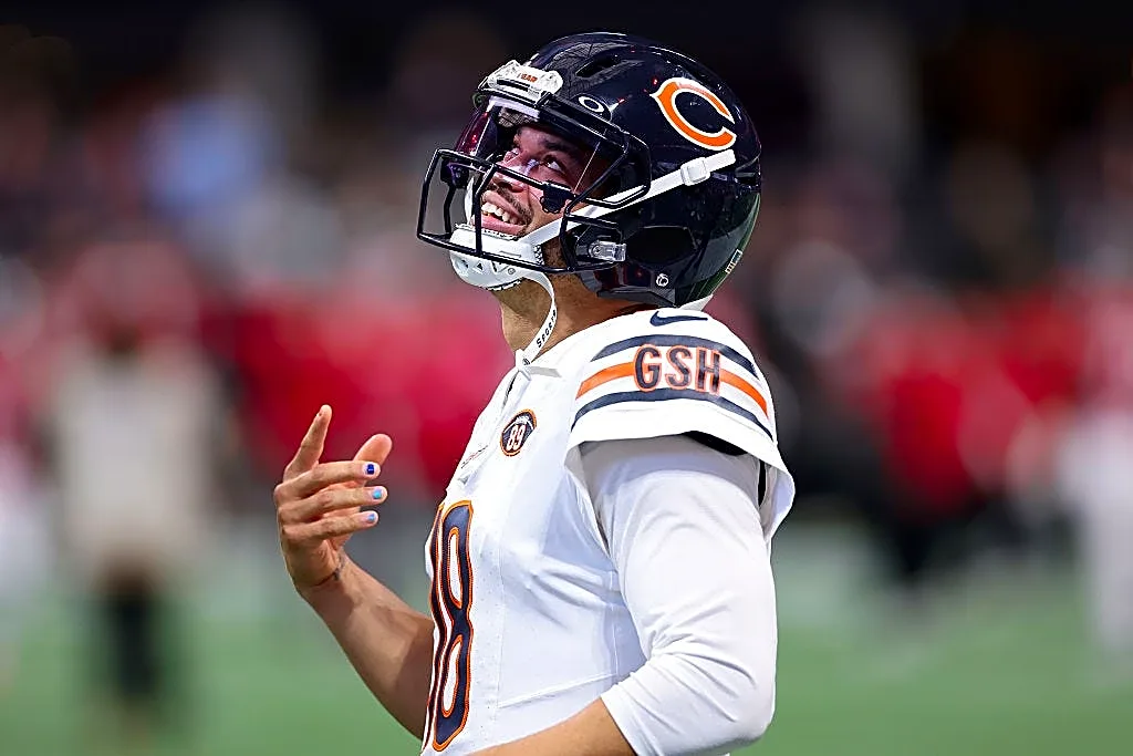 Caleb Williams literally went full Kirk Cousins after his masterful Bears return