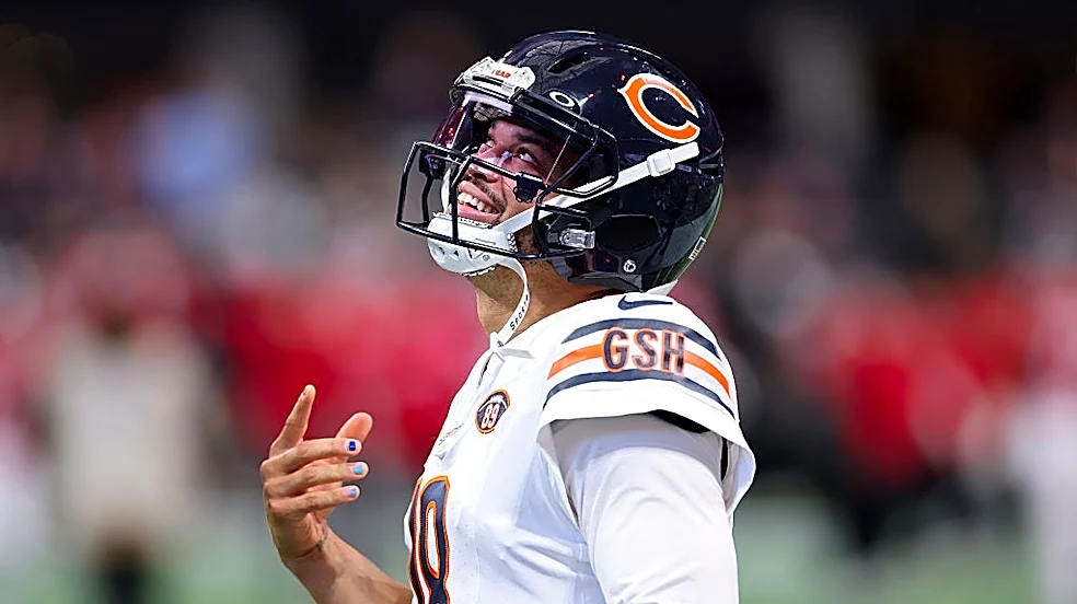 Caleb Williams literally went full Kirk Cousins after his masterful Bears return
