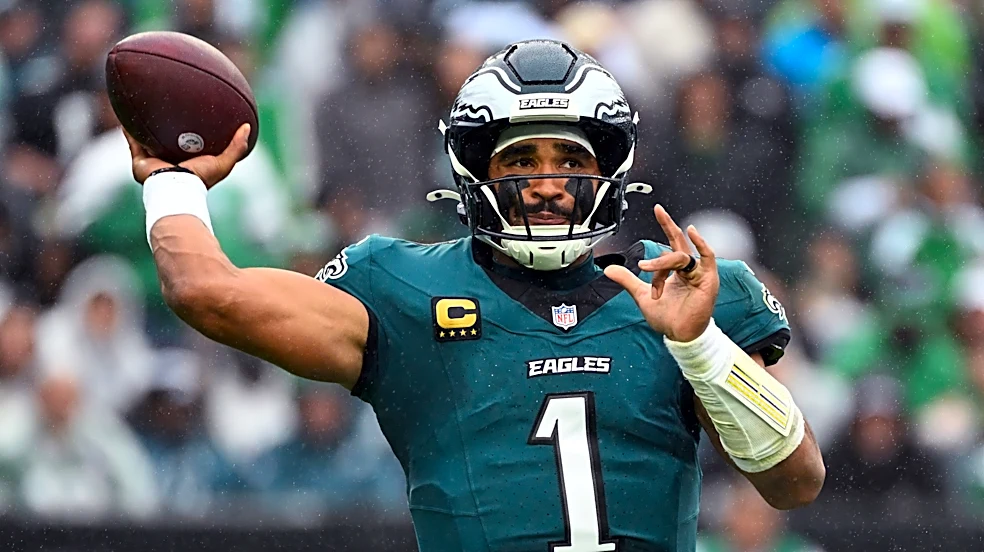 What is a 'pulmonary embolism' that Jalen Hurts was diagnosed with?