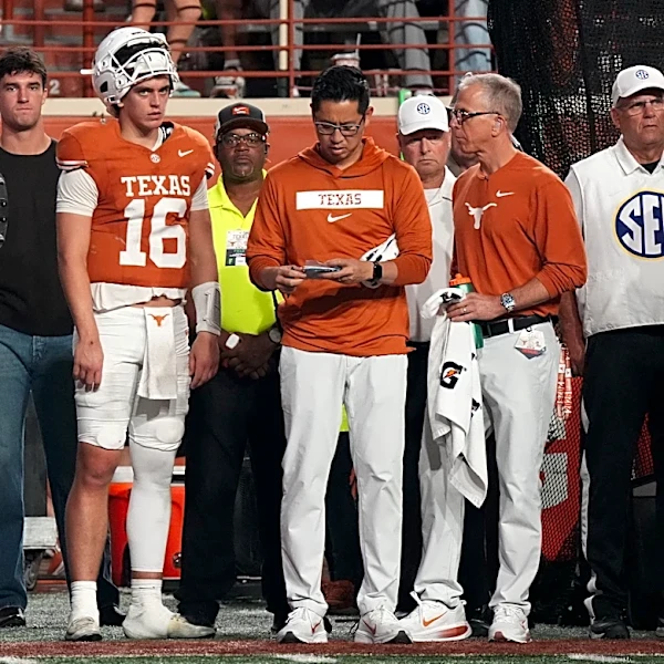Arch Manning had classy message for Holly Rowe after Texas’ latest nail-biting win
