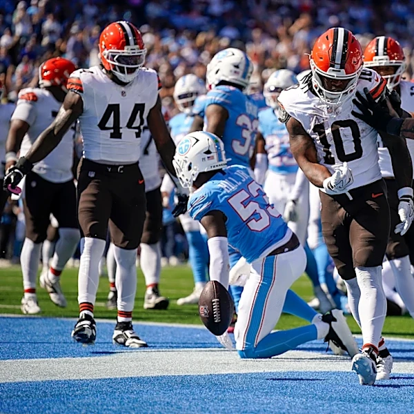 Did refs miss a false start that set up Browns game-winning field goal?