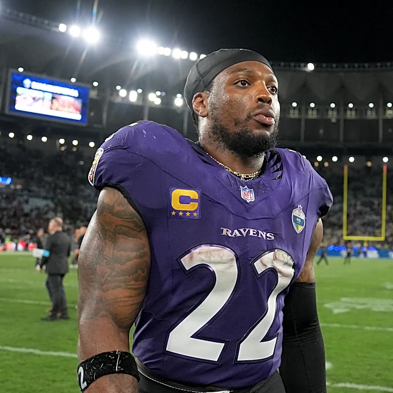 Derrick Henry's frustrated 6-word review of Ravens' running game said it all