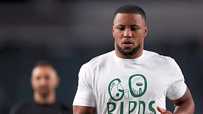 Saquon Barkley said the NFL forced him to divest from his Polymarket stake