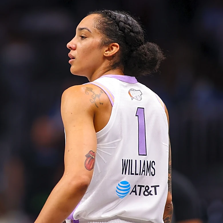 Gabby Williams had the perfect response to questions about WNBA Finals Game 6 start time