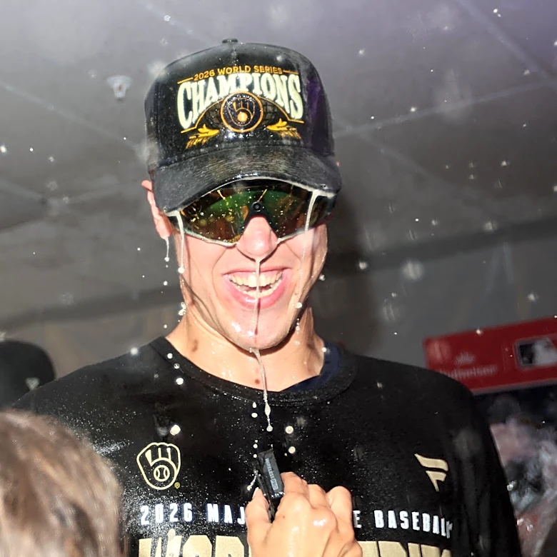 Jacob Misiorowski's Brewers parade catch and chug electrifies fans
