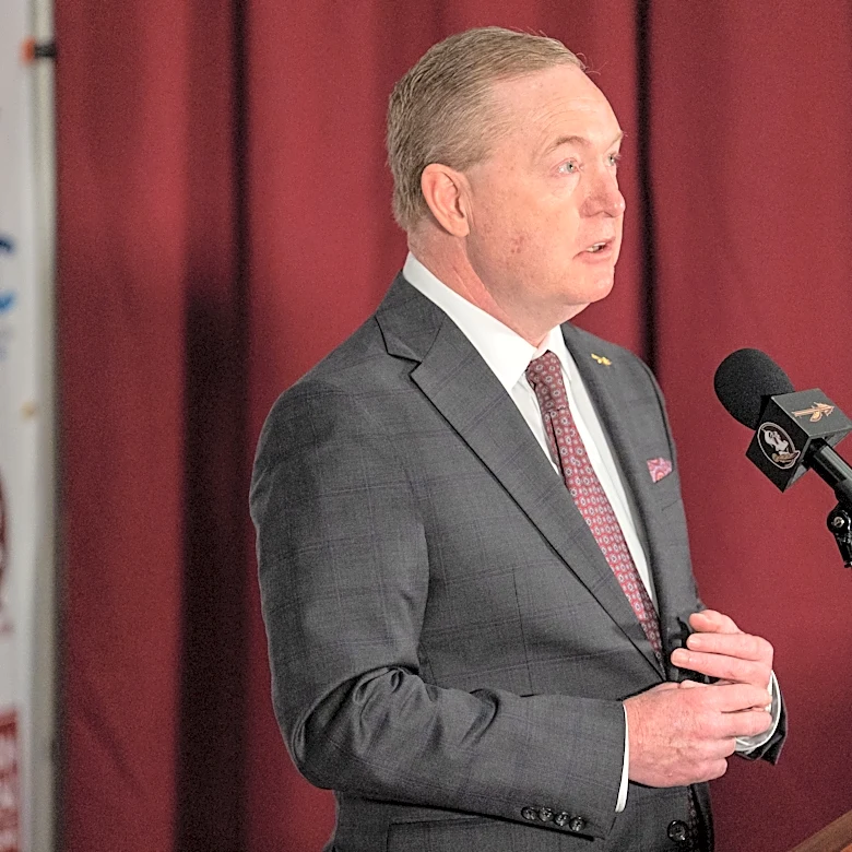 Florida State has fired athletic director Michael Alford