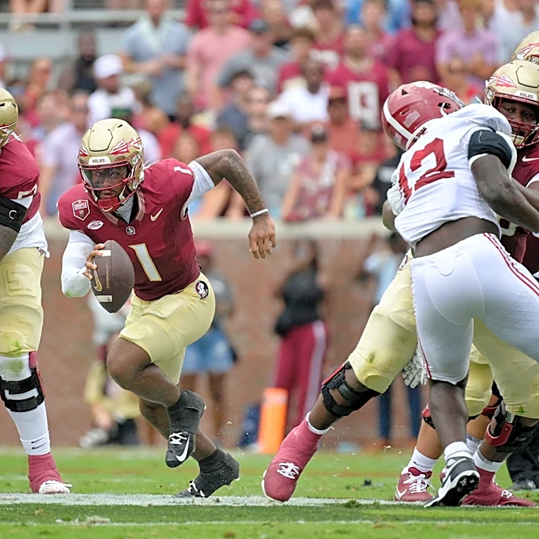 What's the series history between FSU and Alabama in football?
