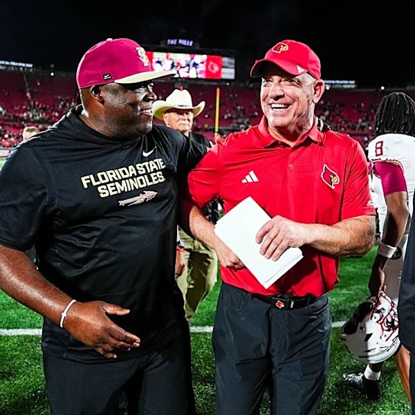 What Louisville head coach Jeff Brohm said after beating FSU