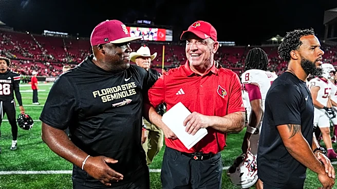 What Louisville head coach Jeff Brohm said after beating FSU