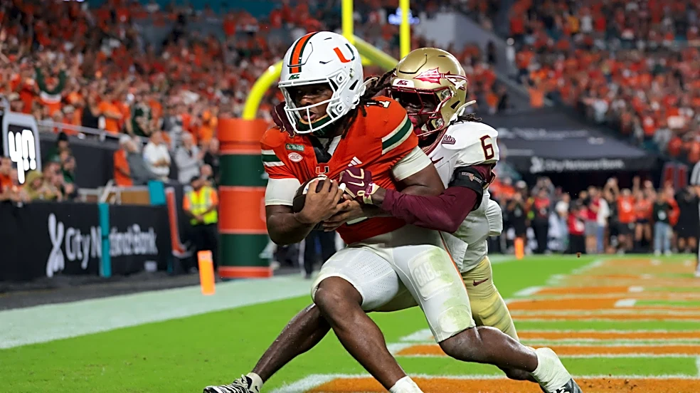 ACC Football Power Rankings: Miami avoids FSU upset bid in Week 7