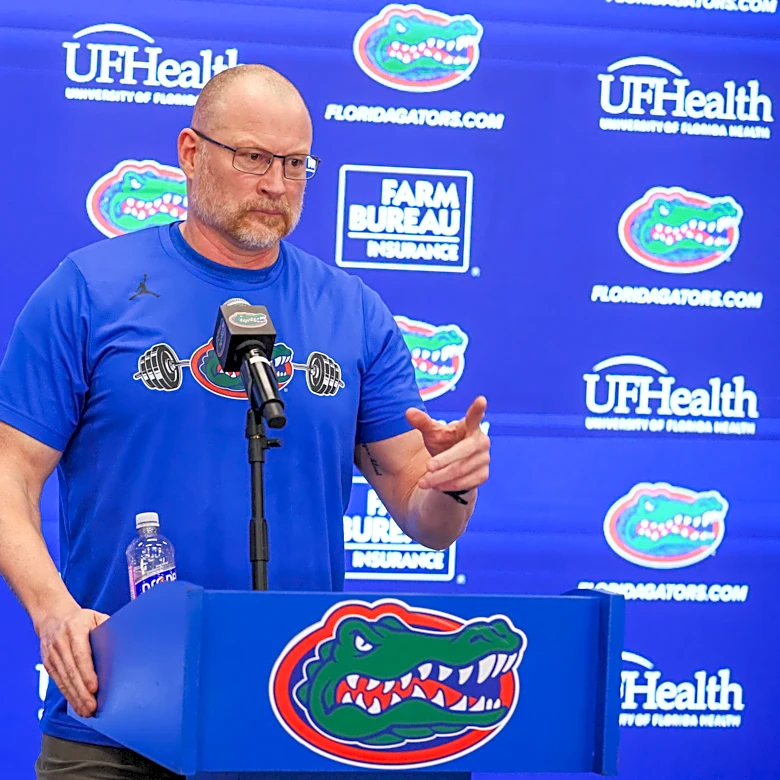 Florida strength and conditioning coach talks offseason progress
