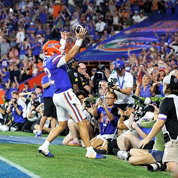 Florida moves up in USAT's college football re-rank after Week 1 win