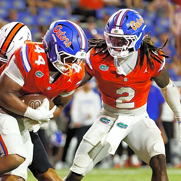 Lagonza Hayward leads Florida's defense in blowout win over Campbell