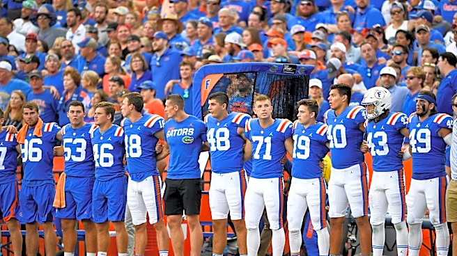 How much does Florida spend on its football roster?