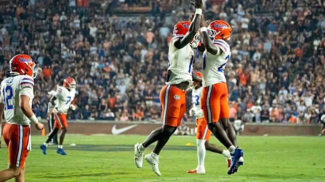 Florida cracks AP Top 25 for first time this season after Auburn win