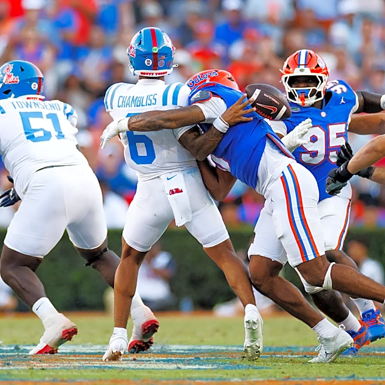 Jayden Woods adds pressure for Florida's defense against Ole Miss