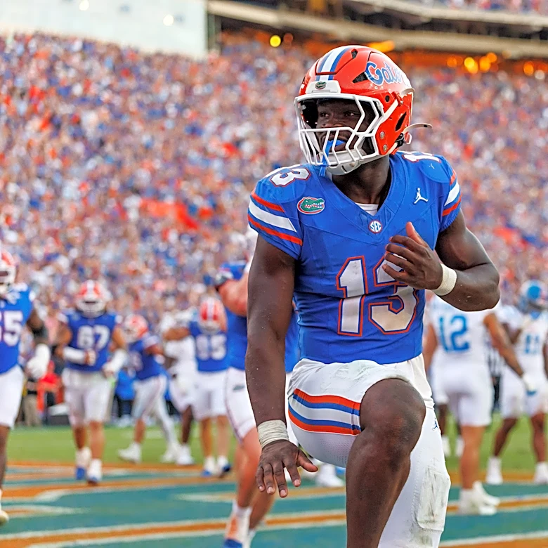 Florida's Jadan Baugh is Doak Walker National Running Back of the Week