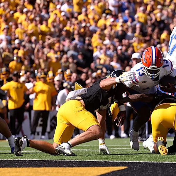 Florida tumbles in Football Power Index after brutal Missouri loss