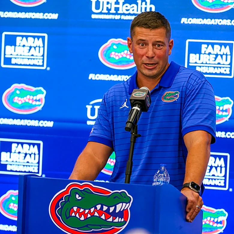 Florida's Jon Sumrall talks Missouri loss, homecoming game on Monday