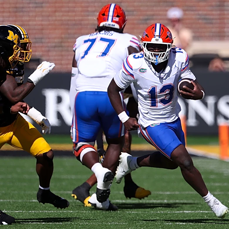 Jadan Baugh still in USA TODAY Sports' Heisman Trophy race, but barely