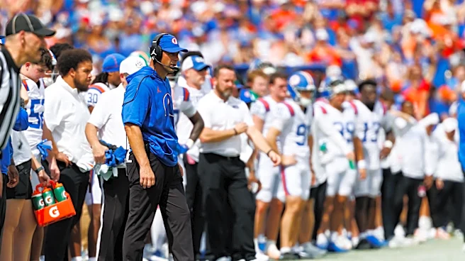 Florida drops out of AP Top 25 after South Carolina loss