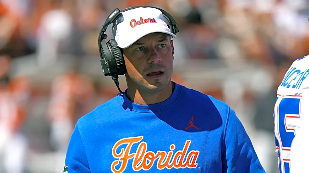 Florida's Jon Sumrall discusses Florida's upset road win over Texas