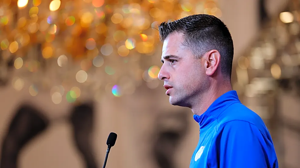 Florida's Todd Golden discusses preseason Baylor loss, Stetson matchup