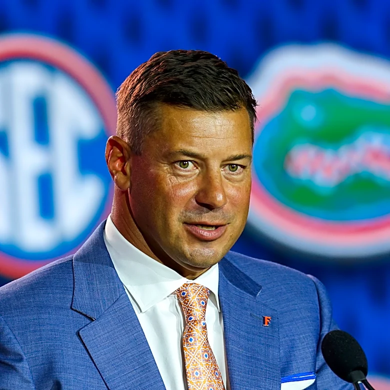 Florida's Jon Sumrall talks Georgia matchup at SEC teleconference