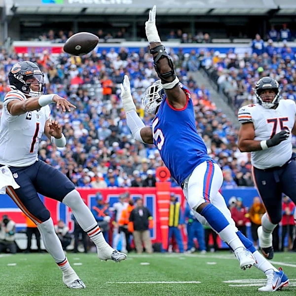 John Harbaugh raves about Kayvon Thibodeaux's ability to bat down passes