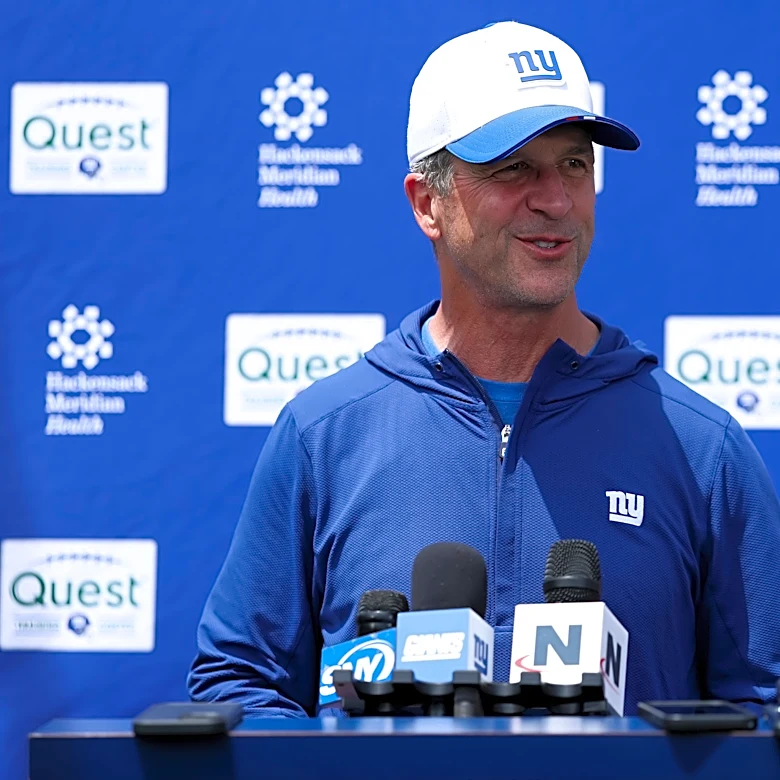 Giants' John Harbaugh praises new practice fields: 'Major improvement'