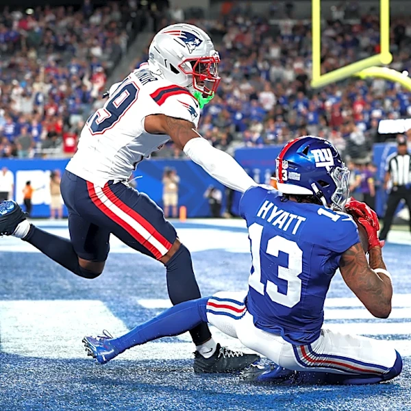 Jalin Hyatt named a player New York Giants should put on the trade block