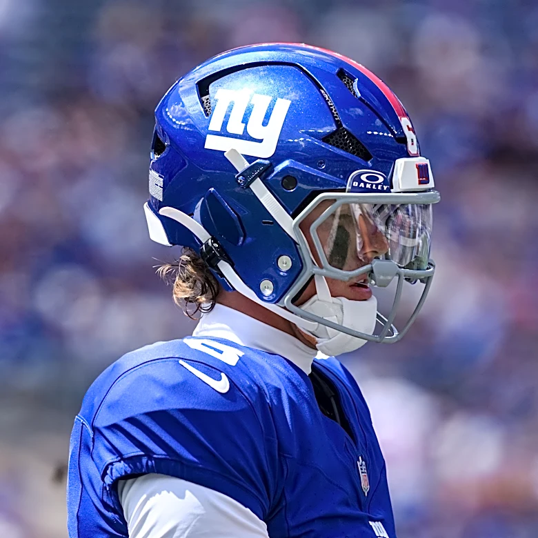 New York Giants QB Jaxson Dart miffed over latest blue tent trip