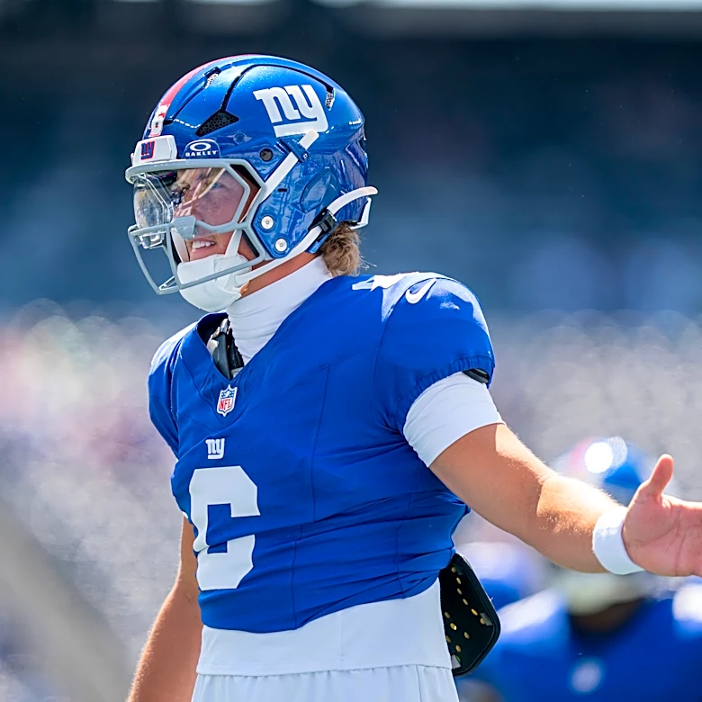 Giants' John Harbaugh validates Jaxson Dart's blue tent frustration