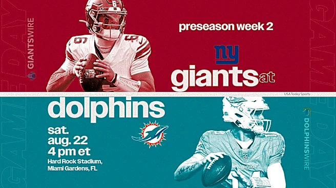 What channel is Giants vs. Dolphins on today? Time, TV schedule to watch preseason game