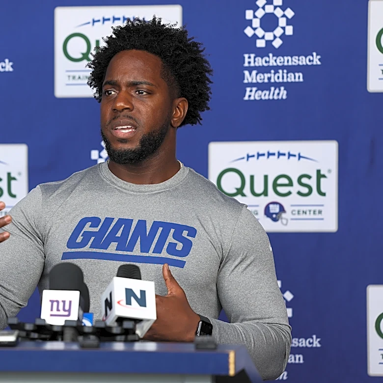 Brandon Brown explains how 'meritocracy' has changed Giants' injury woes
