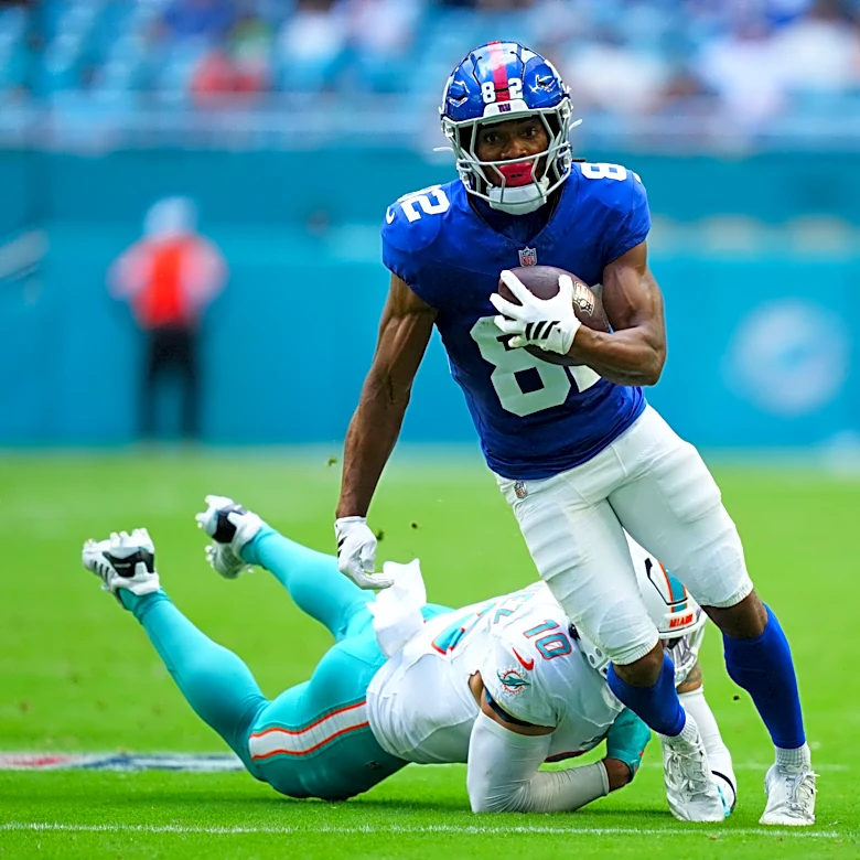 New York Giants place WR Calvin Austin III on season-ending IR