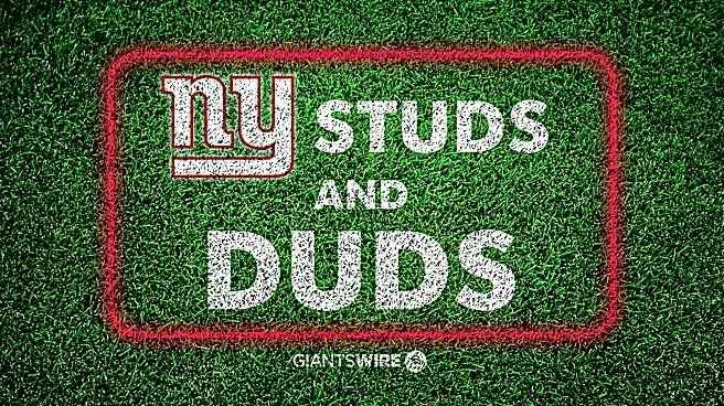 Studs and duds from New York Giants' preseason Week 3 win over Jets