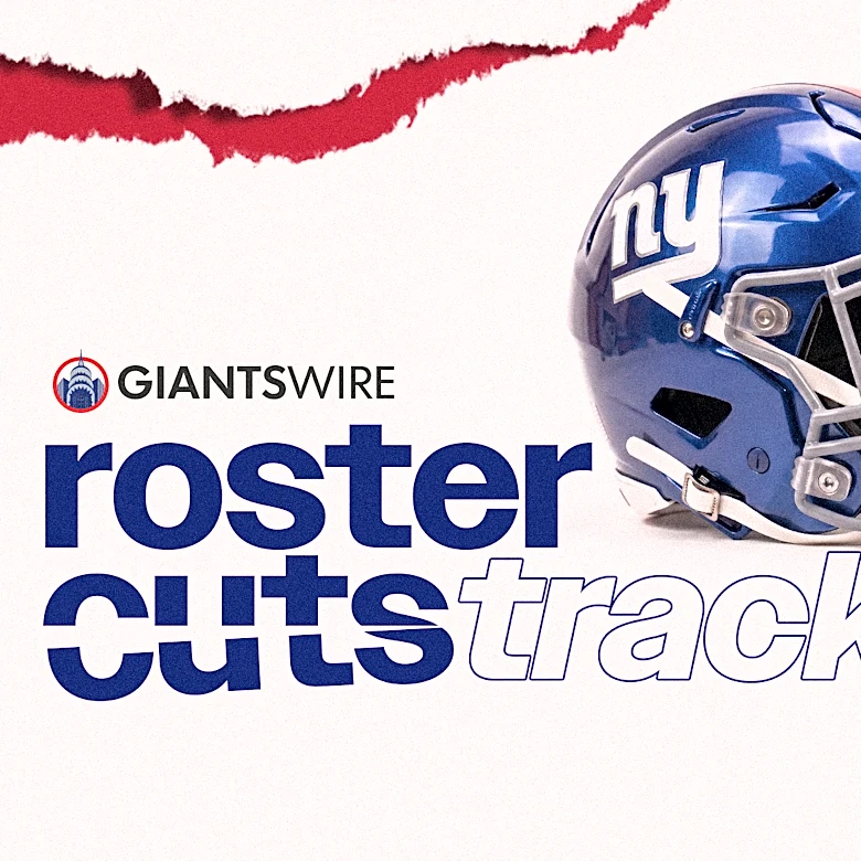 New York Giants roster cuts: Tracking path to 53 players for 2026