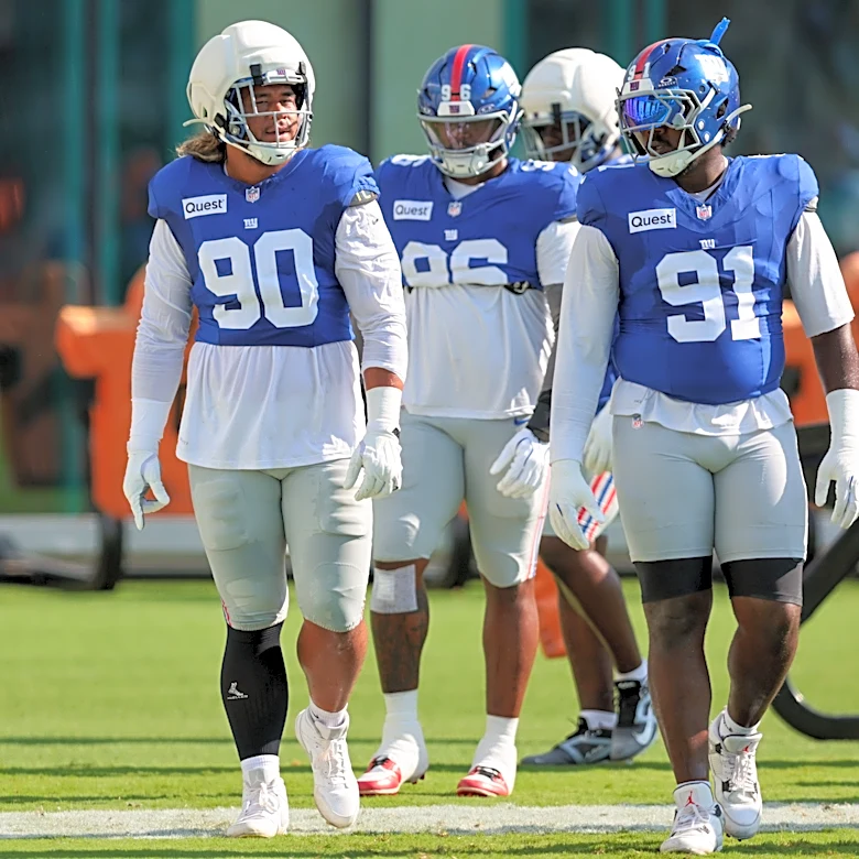New York Giants release 8 as 53-man roster cuts begin