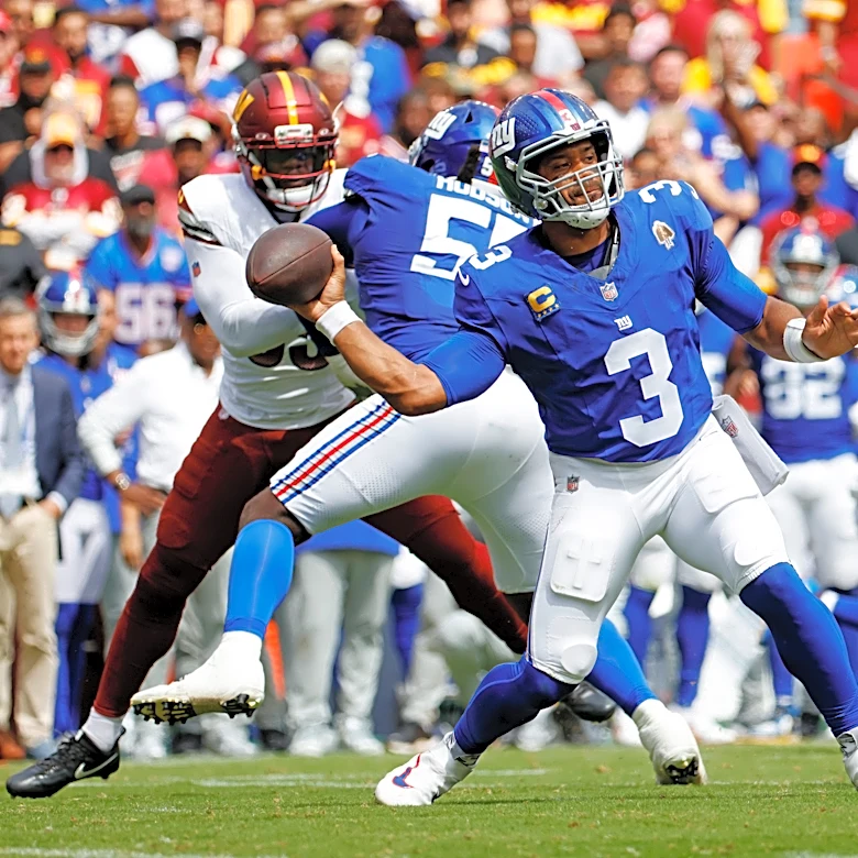 Ex-New York Giants QB Russell Wilson wins first race as horse owner