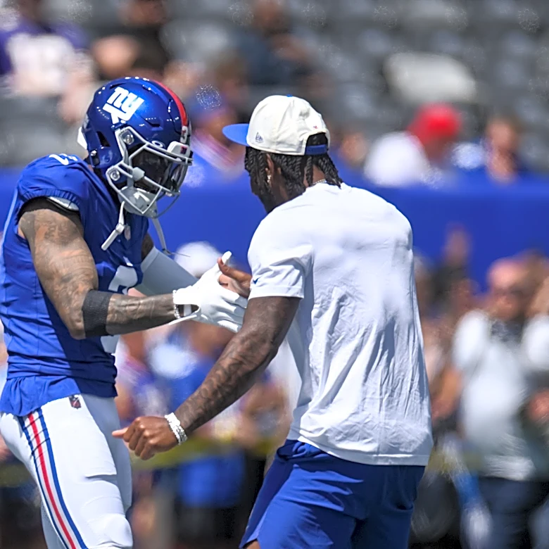 Giants' Malik Nabers on sharing locker room with Odell Beckham: 'Surreal'